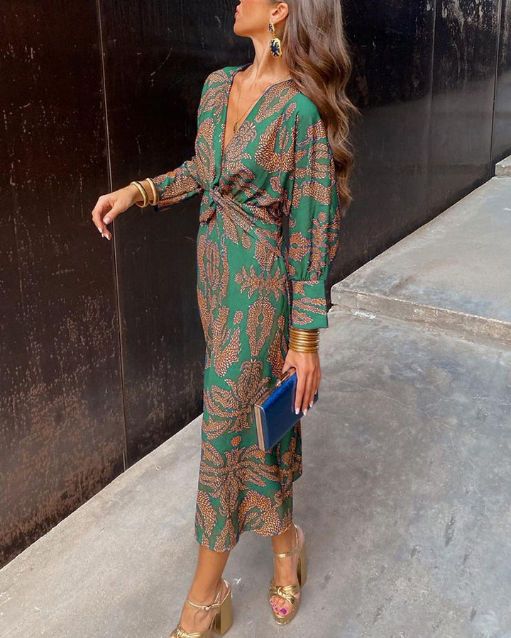 Violet | Women’s Wedding Guest A-Line Maxi Dress