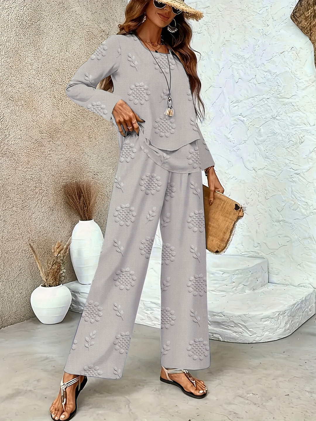 Miriam | Stylish plant prints, comfortable double-layer design