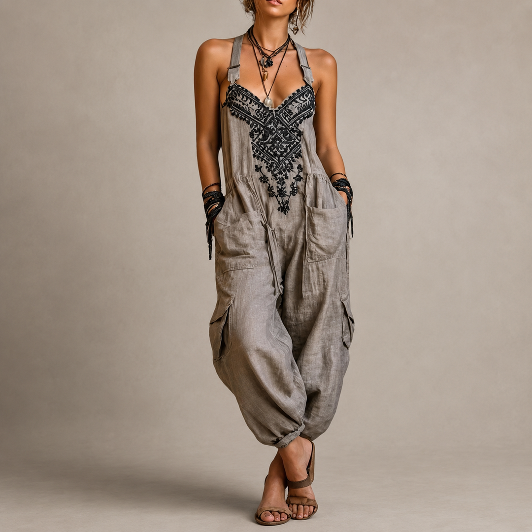 KAREN | Stylish Bohemian Harem Jumpsuit for Comfort and Versatility