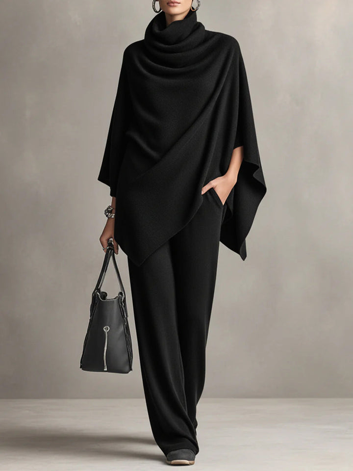 Sarina™ Elegant Drape Two-Piece Set
