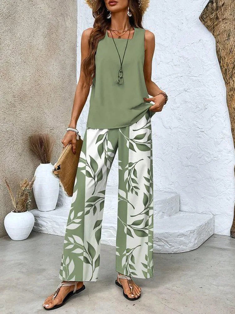 Arianna | Stylish 2-piece set for casual beach outings