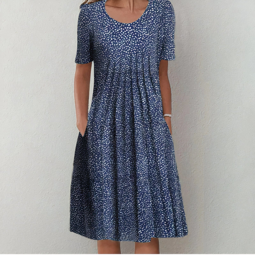 Uriela™ Elegant Floral Dress