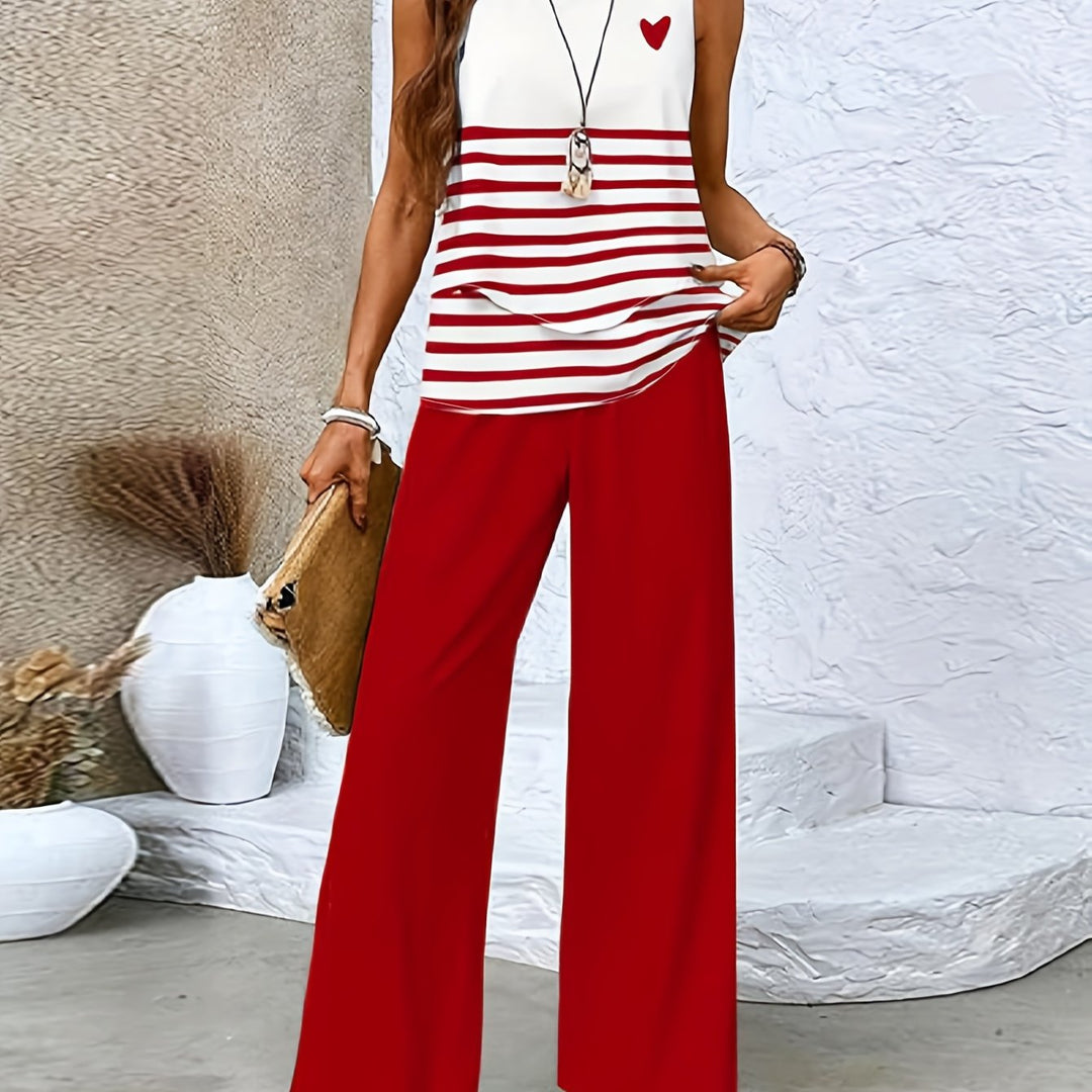 Emma| Stylish two-piece set for casual summer outings