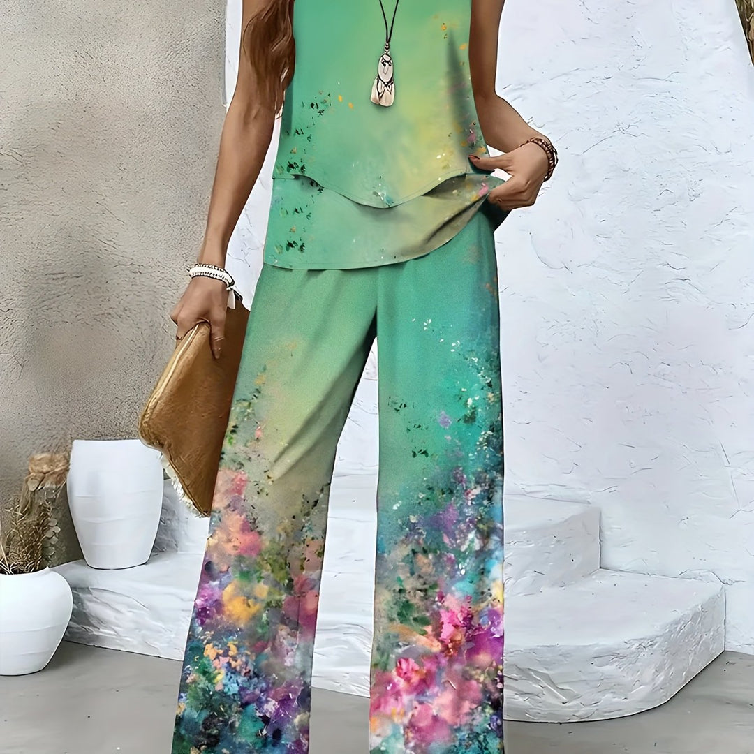 Emma| Stylish two-piece set for casual summer outings