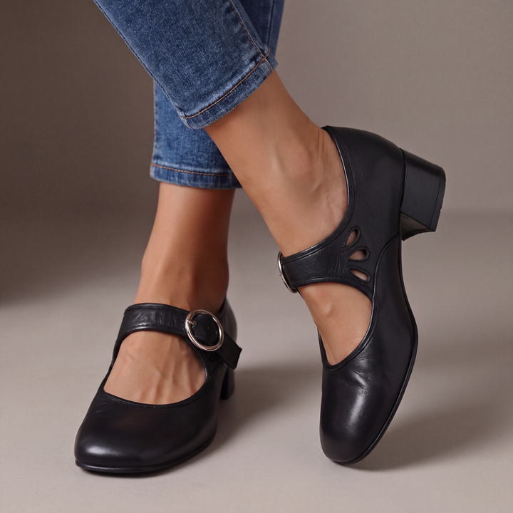 Josephine | Stylish Leather Sandals for All-Day Comfort