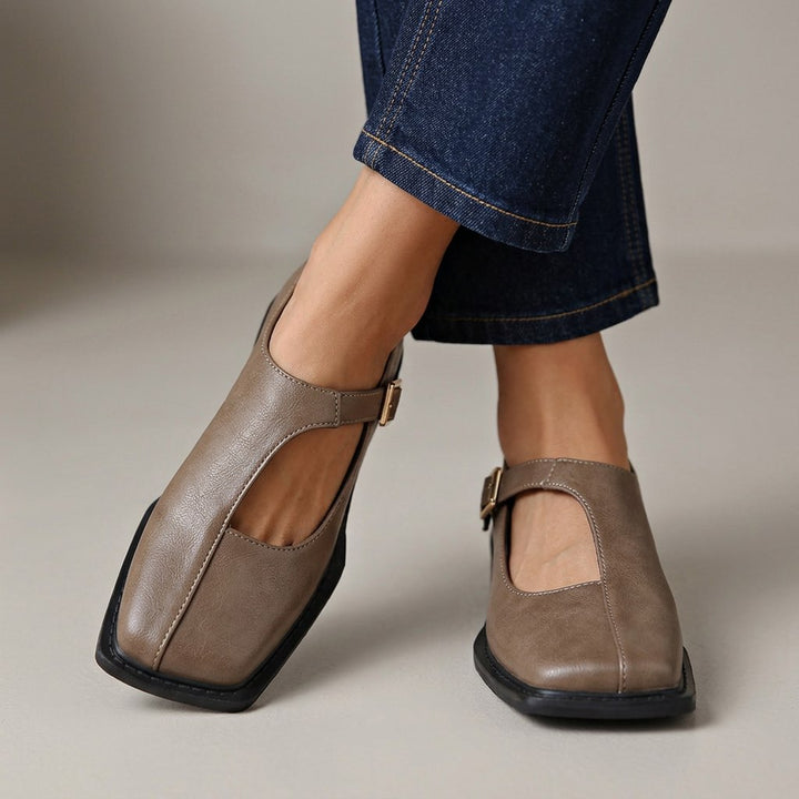 Rosalie | Stylish Comfort Leather Flats for All-Day Wear
