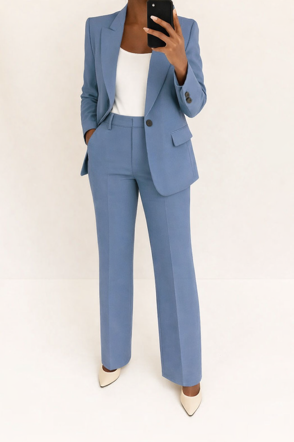 Marguerite | Stylish Wide Leg Blazer Suit for Women