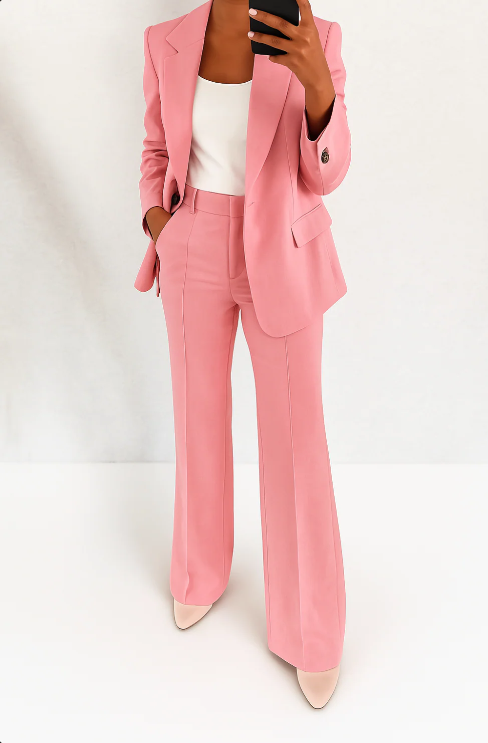 Marguerite | Stylish Wide Leg Blazer Suit for Women