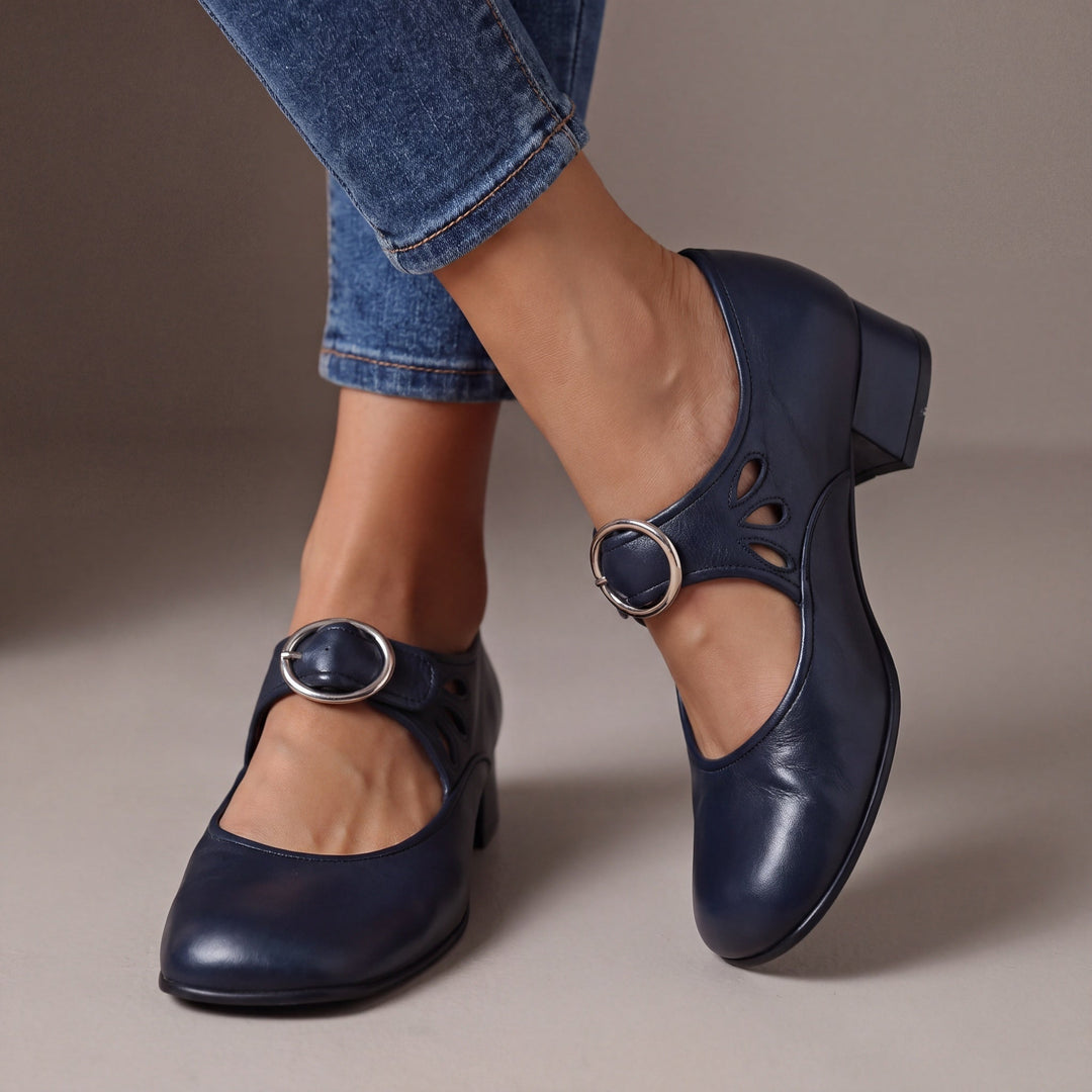 Josephine | Stylish Leather Sandals for All-Day Comfort